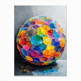 Colorful Ball Canvas Print