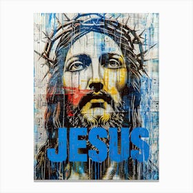 The Risen King | Jesus Poster Canvas Print