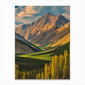 Altyn Vintage Poster Canvas Print