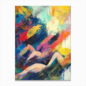 Nude Painting Canvas Print