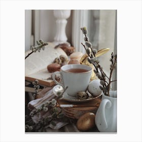 Easter Vignette Canvas Print