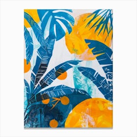 Tropical Print 1 Canvas Print