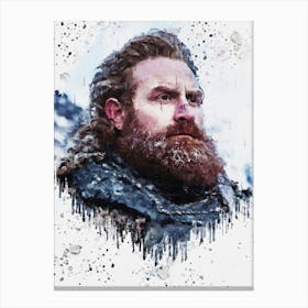 Tormund Giantsbane Game Of Thrones Painting Canvas Print