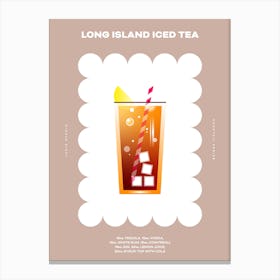 Long Island Iced Tea Canvas Print