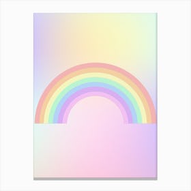 Rainbow, Colours, Decoration, Bedroom, Nursery, Cot, Kids, Nature, Art, Wall Print Canvas Print