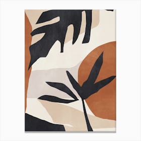Abstract Leaves 3 Canvas Print