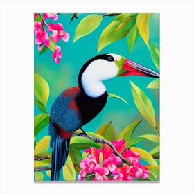 Bird Canvasback Tropical bird Canvas Print