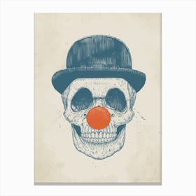 Dead Clown Canvas Print