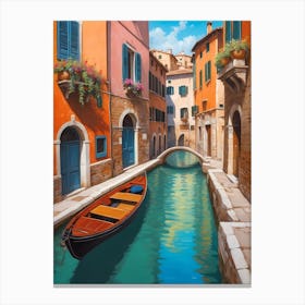 Venice Canal 12 Canvas Print