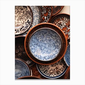 Turkish Ceramics 1 Canvas Print