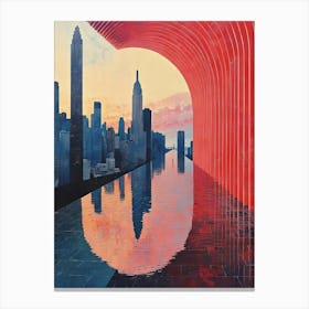 New York City Skyline 2 Canvas Print