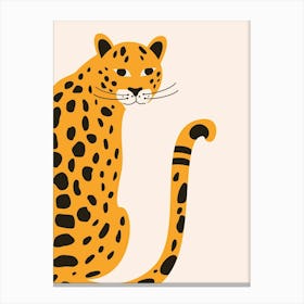 Leopard - Funny Poster Wall Art Print Canvas Print