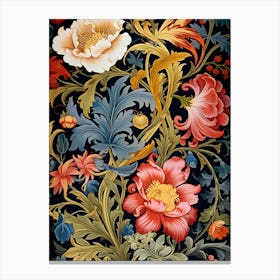 Floral Tapestry 4 Canvas Print