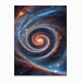 Spiral Galaxy Canvas Print