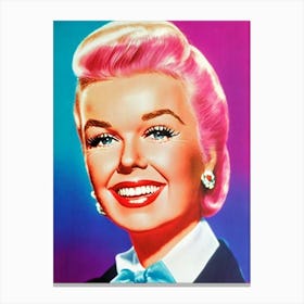 Doris Day Pop Movies Art Movies Canvas Print