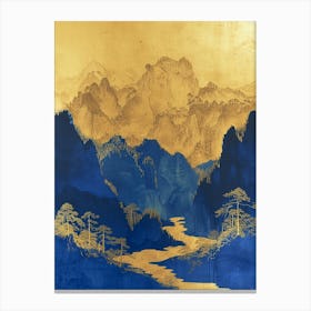 'Blue Mountains' 2 Canvas Print