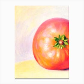 Grapefruit Painting Fruit Canvas Print