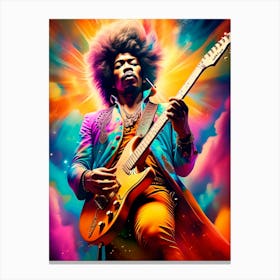 Jimi Hendrix Canvas Print