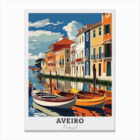 Aveiro Portugal Travel Canvas Print