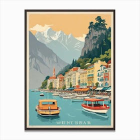 Vintage Travel Posters (2) Canvas Print