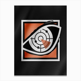 Pulse Rainbow Six Canvas Print