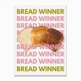 Bread Winner Canvas Print