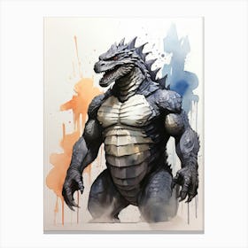 Godzilla 10 Canvas Print