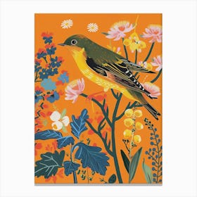 Spring Birds Chimney Swift 4 Canvas Print
