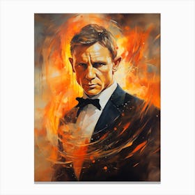Daniel Craig (1) Canvas Print