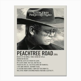 Elton John Peachtree Road Peachtree Road 2004 Poster 2 Canvas Print