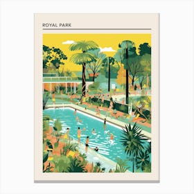 Royal Park Melbourne Australia 3 Canvas Print