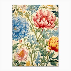 Floral Wallpaper 369 Canvas Print