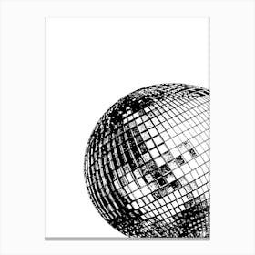 Disco Ball Canvas Print