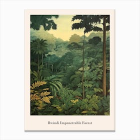 Bwindi Impenetrable Forest Canvas Print