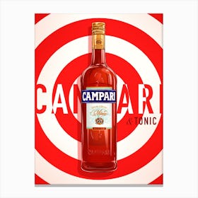 Campari And Tonic Canvas Print