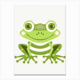 Cute Frog 5 Canvas Print