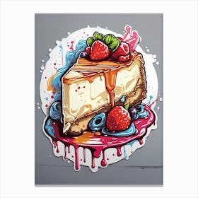 Cheesecake Canvas Print