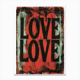 Love Love Canvas Print