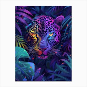 Jungle Leopard 1 Canvas Print