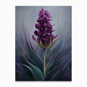 Purple Orchid Canvas Print