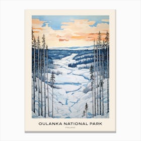Oulanka National Park Finland 1 Poster Canvas Print