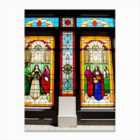 Stained Glass Window 2 Canvas Print