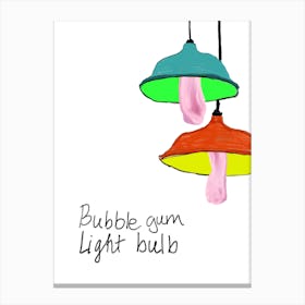 Light Bulb Canvas Print