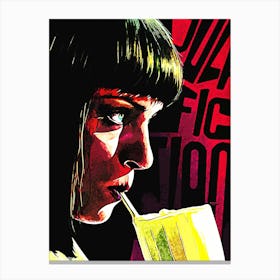 Pulp Fiction movie 4 Canvas Print