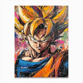 Goku Canvas Print