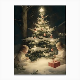 Christmas Tree 40 Canvas Print