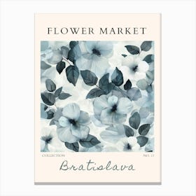 Flower Market 31 Canvas Print