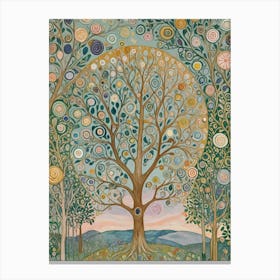 Tree Symphony Canvas Print