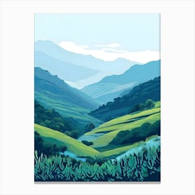 Valleys Canvas Print Canvas Print