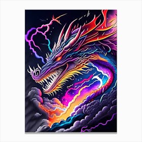 Firebreathingdragon Canvas Print